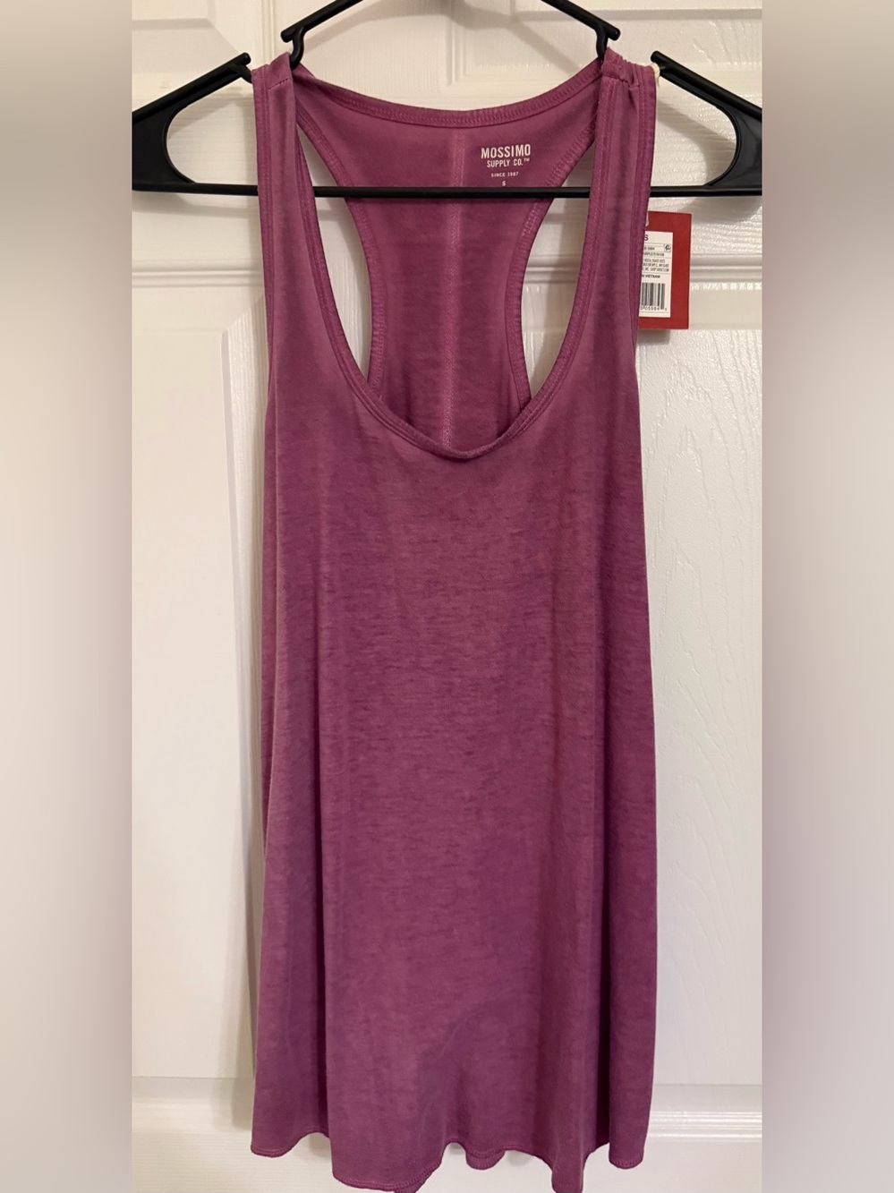 Women's Sleeveless Racerback Tank Top - Plum